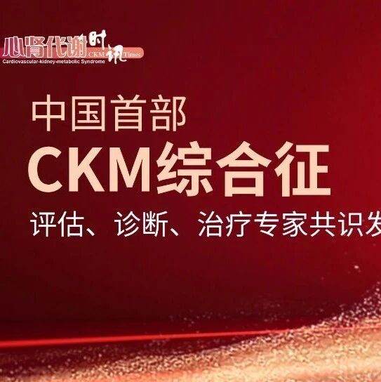 中国首部CKM综合征评估、诊断、治疗专家共识发布！